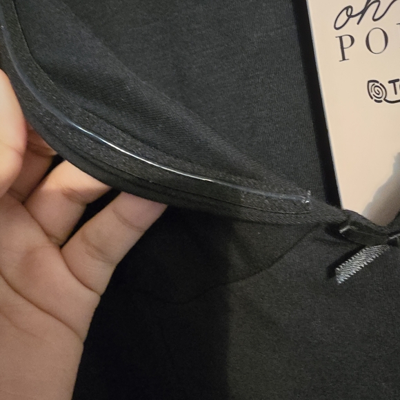 DEVI Modal Bow-Detail Sweetheart-Neck A-line mini dress, black, US 12 UK 16, NWT - Picture 8 of 12